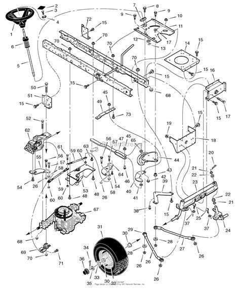 parts diagram craftsman riding mower|More.